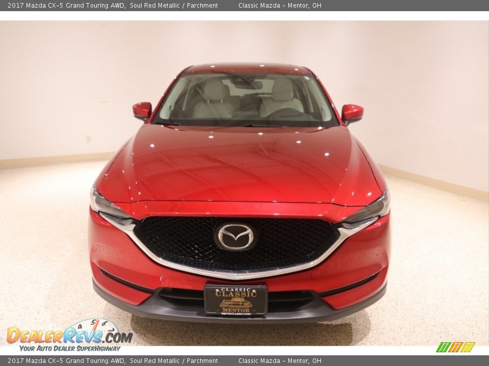 2017 Mazda CX-5 Grand Touring AWD Soul Red Metallic / Parchment Photo #2