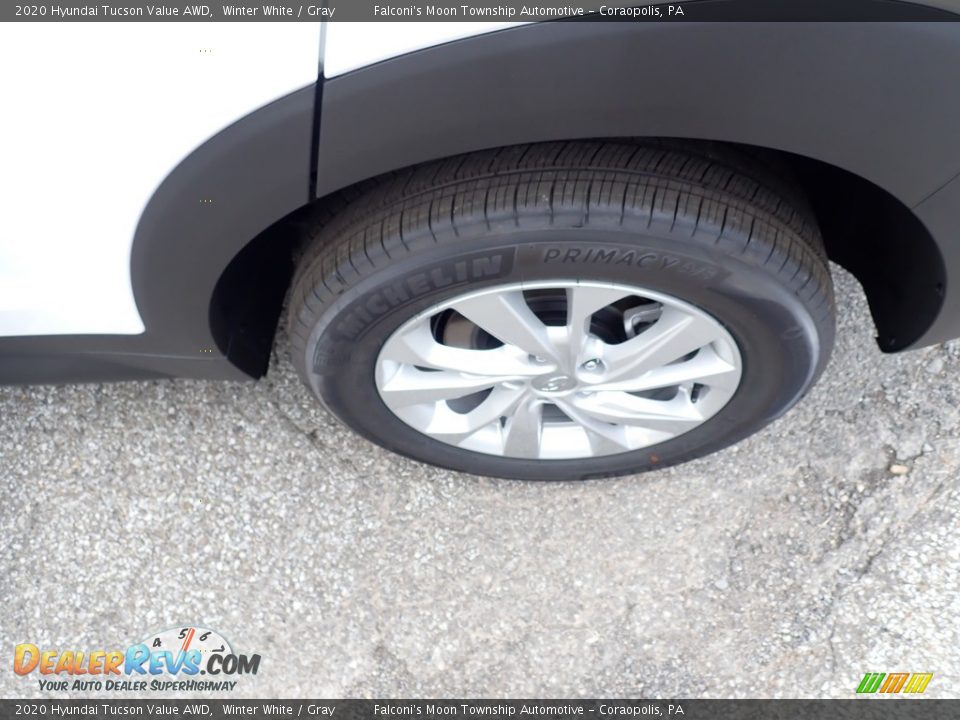 2020 Hyundai Tucson Value AWD Winter White / Gray Photo #6