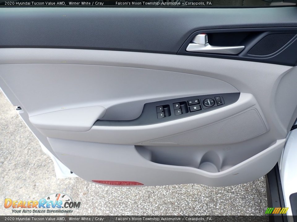 2020 Hyundai Tucson Value AWD Winter White / Gray Photo #10
