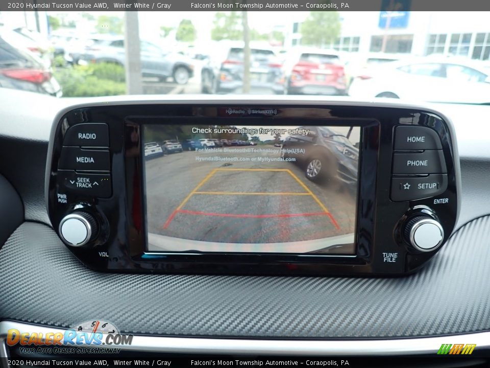 2020 Hyundai Tucson Value AWD Winter White / Gray Photo #13