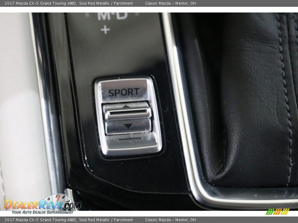 2017 Mazda CX-5 Grand Touring AWD Soul Red Metallic / Parchment Photo #14