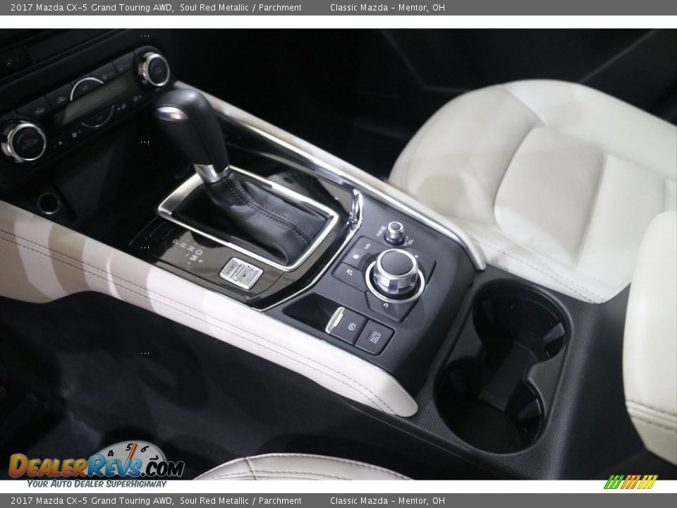 2017 Mazda CX-5 Grand Touring AWD Soul Red Metallic / Parchment Photo #15