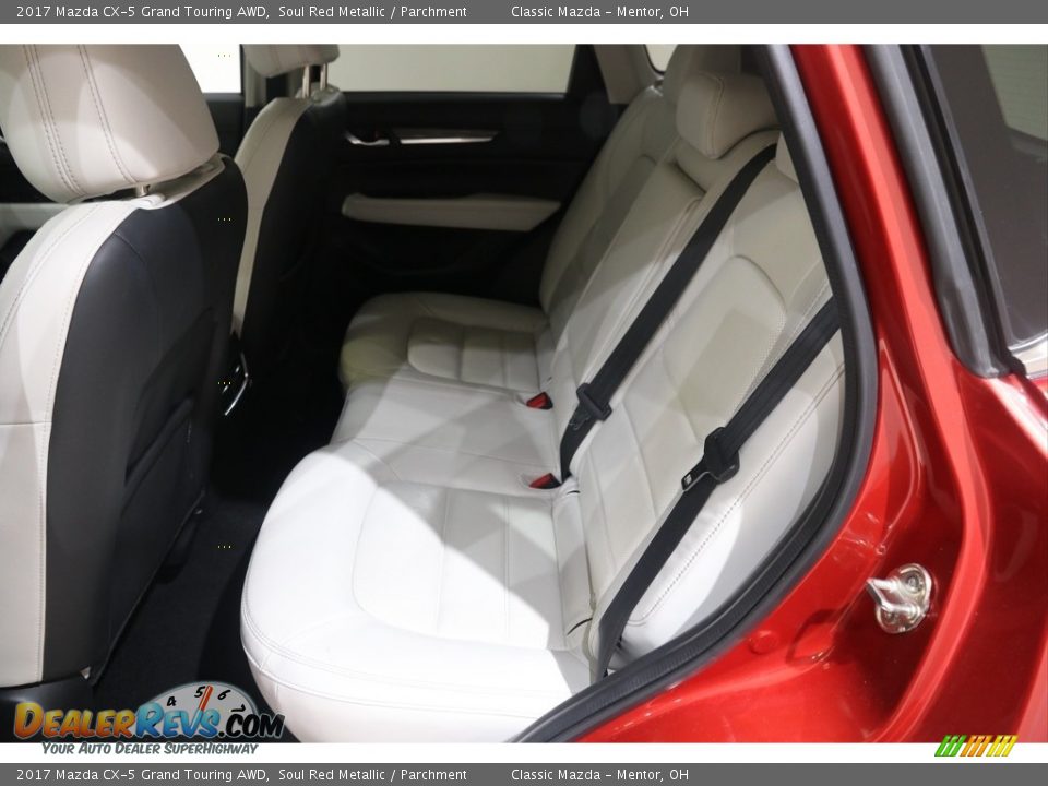2017 Mazda CX-5 Grand Touring AWD Soul Red Metallic / Parchment Photo #18