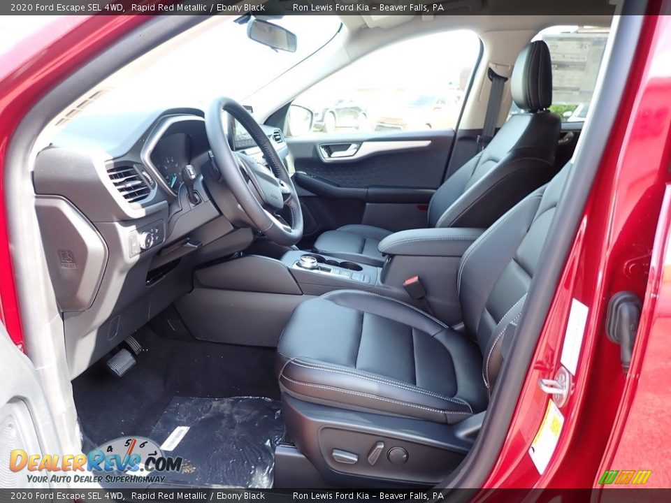 2020 Ford Escape SEL 4WD Rapid Red Metallic / Ebony Black Photo #13