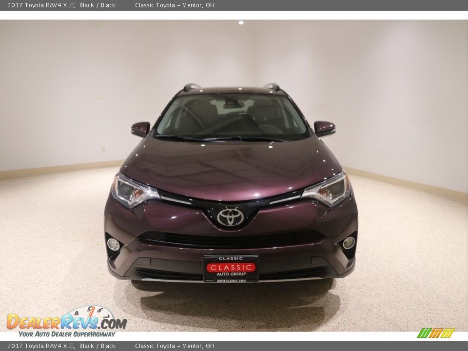 2017 Toyota RAV4 XLE Black / Black Photo #2