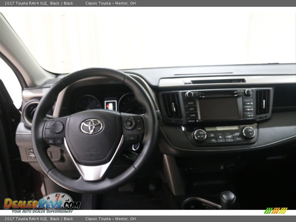 2017 Toyota RAV4 XLE Black / Black Photo #7