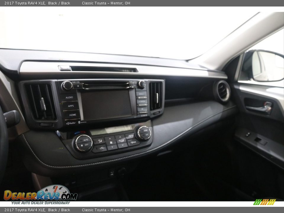 2017 Toyota RAV4 XLE Black / Black Photo #10