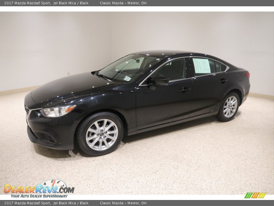 2017 Mazda Mazda6 Sport Jet Black Mica / Black Photo #3