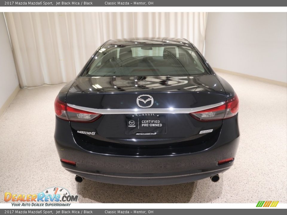 2017 Mazda Mazda6 Sport Jet Black Mica / Black Photo #4