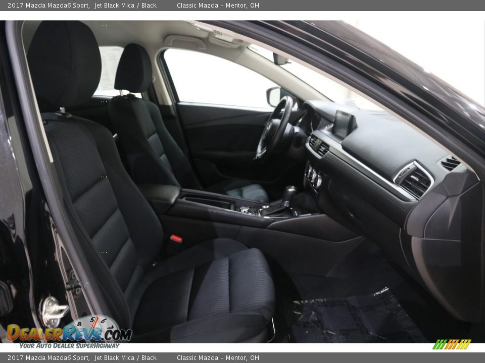 2017 Mazda Mazda6 Sport Jet Black Mica / Black Photo #15