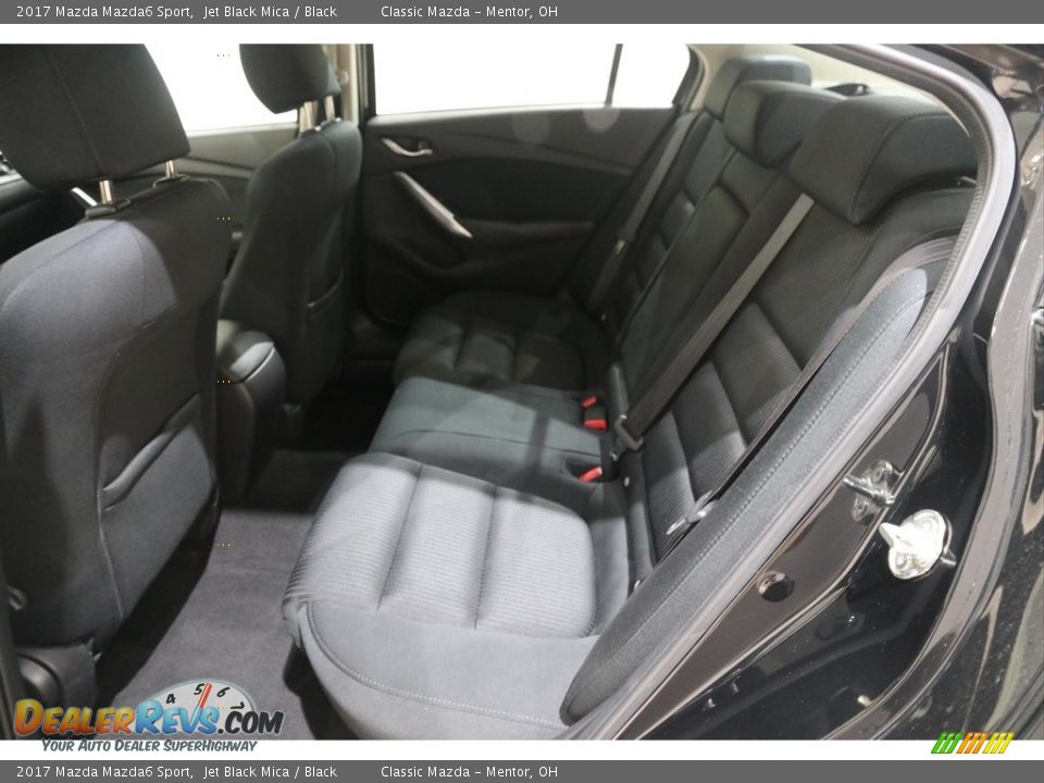 2017 Mazda Mazda6 Sport Jet Black Mica / Black Photo #17