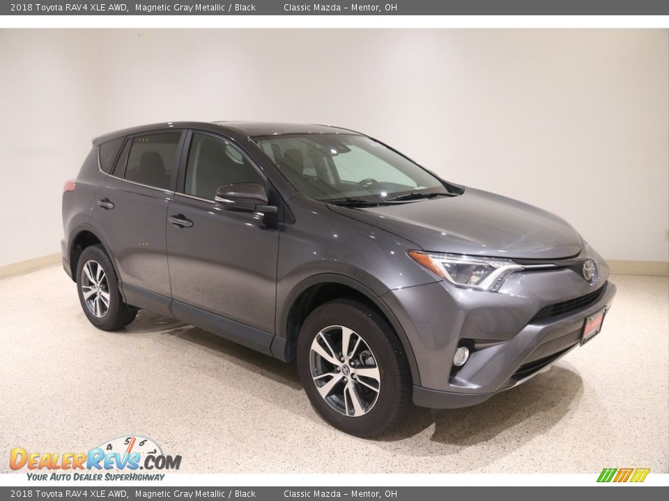 2018 Toyota RAV4 XLE AWD Magnetic Gray Metallic / Black Photo #1