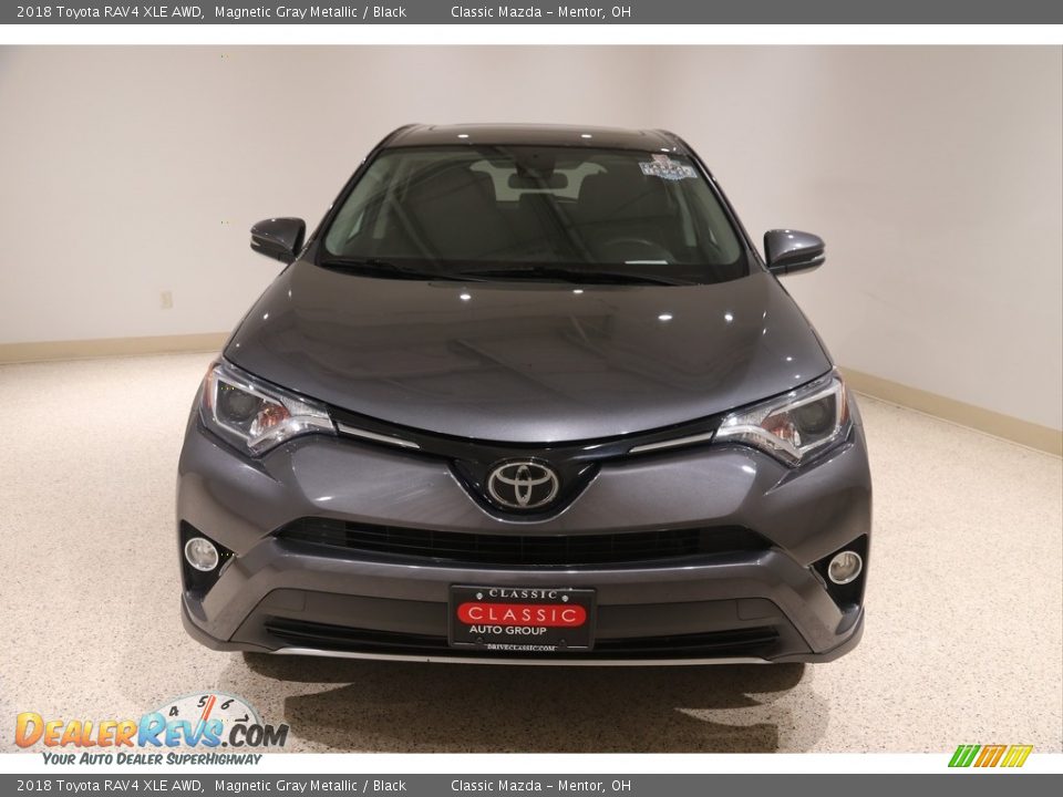 2018 Toyota RAV4 XLE AWD Magnetic Gray Metallic / Black Photo #2
