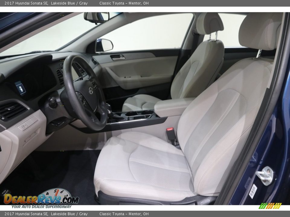2017 Hyundai Sonata SE Lakeside Blue / Gray Photo #6