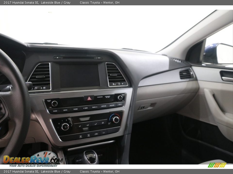 2017 Hyundai Sonata SE Lakeside Blue / Gray Photo #10