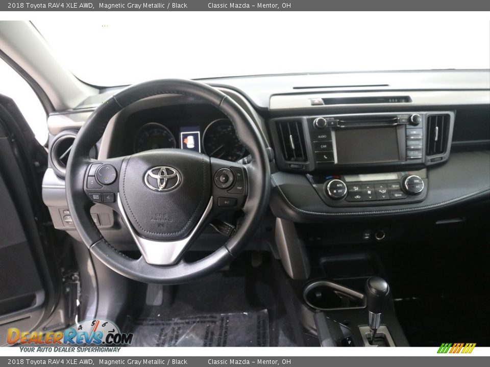 2018 Toyota RAV4 XLE AWD Magnetic Gray Metallic / Black Photo #7