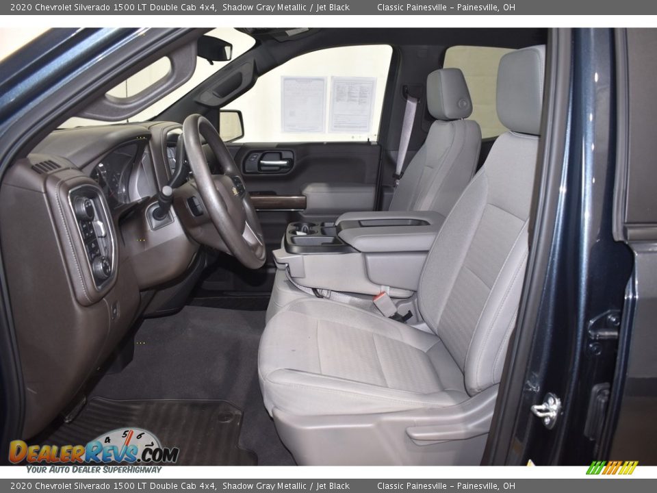 2020 Chevrolet Silverado 1500 LT Double Cab 4x4 Shadow Gray Metallic / Jet Black Photo #7