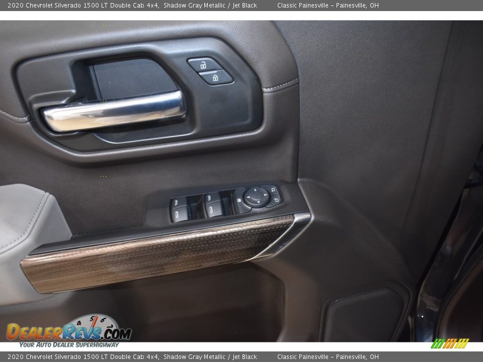 2020 Chevrolet Silverado 1500 LT Double Cab 4x4 Shadow Gray Metallic / Jet Black Photo #10