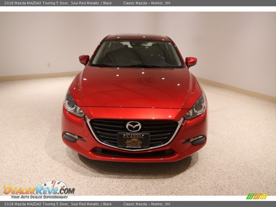 2018 Mazda MAZDA3 Touring 5 Door Soul Red Metallic / Black Photo #2