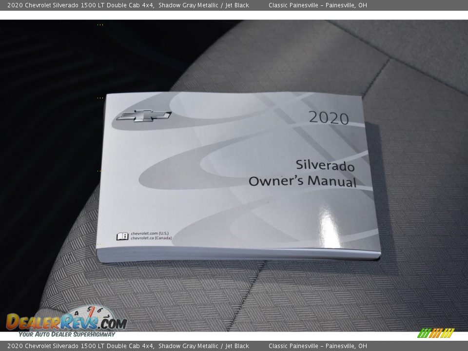 2020 Chevrolet Silverado 1500 LT Double Cab 4x4 Shadow Gray Metallic / Jet Black Photo #15