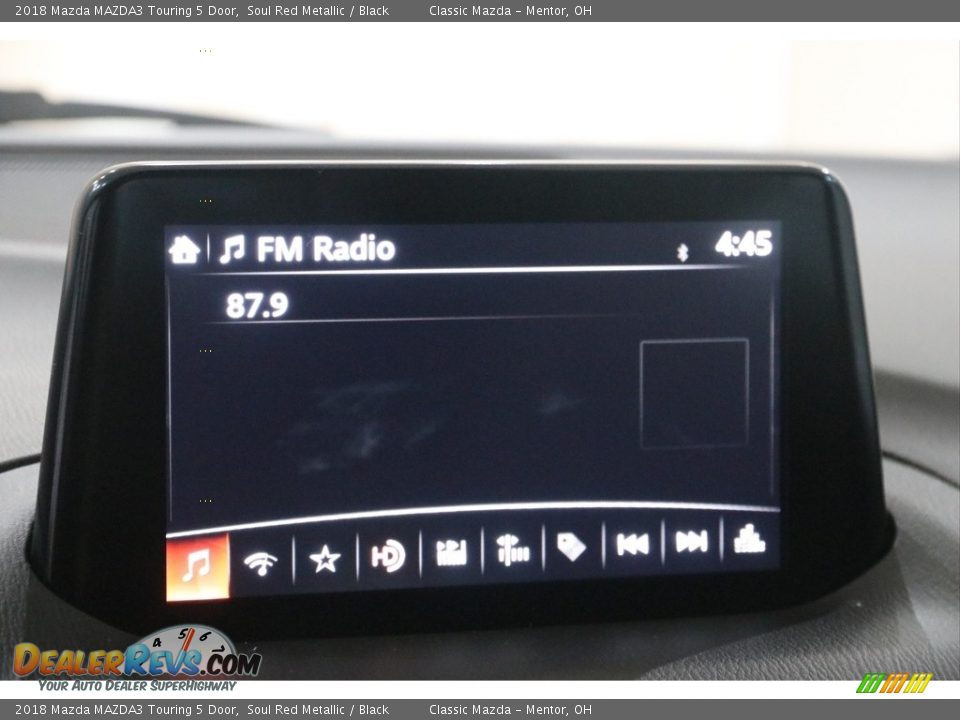 2018 Mazda MAZDA3 Touring 5 Door Soul Red Metallic / Black Photo #11