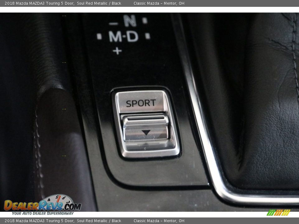 2018 Mazda MAZDA3 Touring 5 Door Soul Red Metallic / Black Photo #13