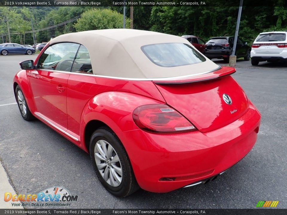 2019 Volkswagen Beetle S Tornado Red / Black/Beige Photo #4