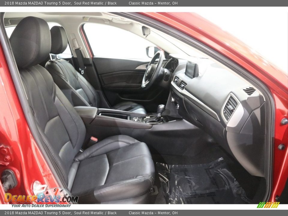 2018 Mazda MAZDA3 Touring 5 Door Soul Red Metallic / Black Photo #15