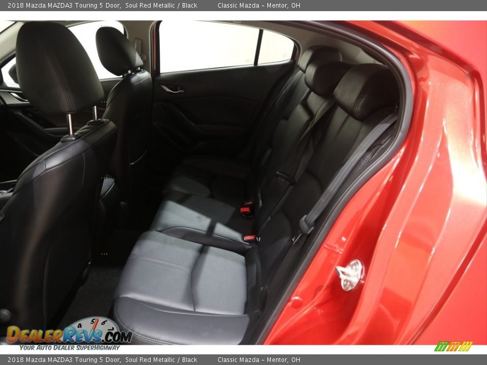 2018 Mazda MAZDA3 Touring 5 Door Soul Red Metallic / Black Photo #17