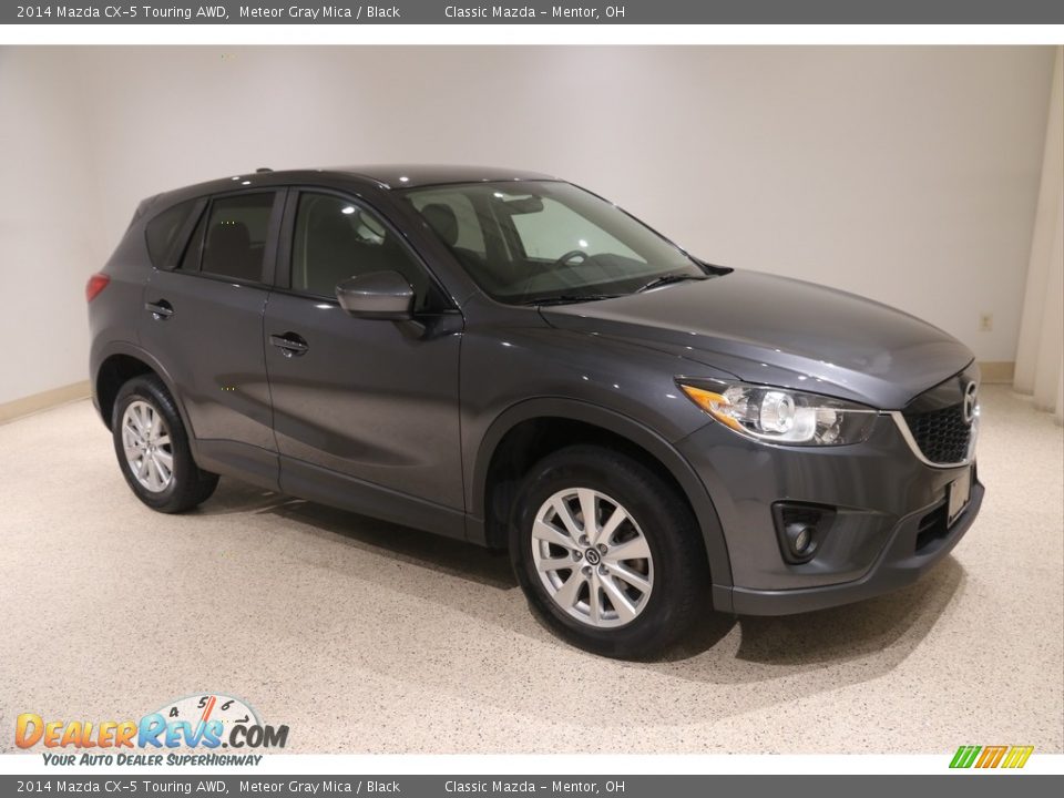 2014 Mazda CX-5 Touring AWD Meteor Gray Mica / Black Photo #1