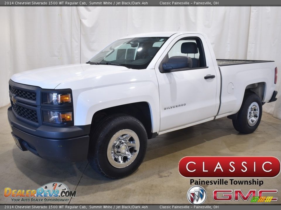 2014 Chevrolet Silverado 1500 WT Regular Cab Summit White / Jet Black/Dark Ash Photo #1