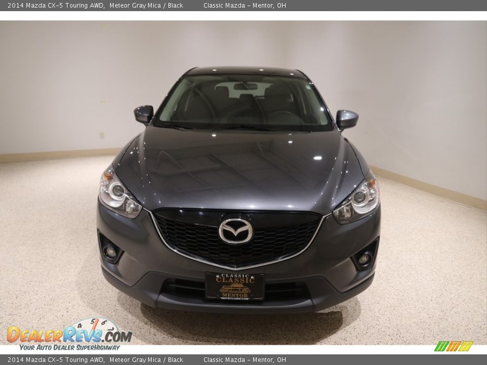 2014 Mazda CX-5 Touring AWD Meteor Gray Mica / Black Photo #2