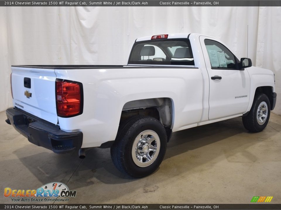 2014 Chevrolet Silverado 1500 WT Regular Cab Summit White / Jet Black/Dark Ash Photo #2