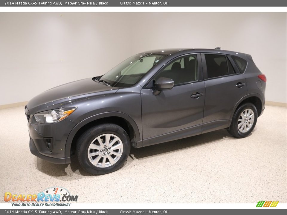2014 Mazda CX-5 Touring AWD Meteor Gray Mica / Black Photo #3