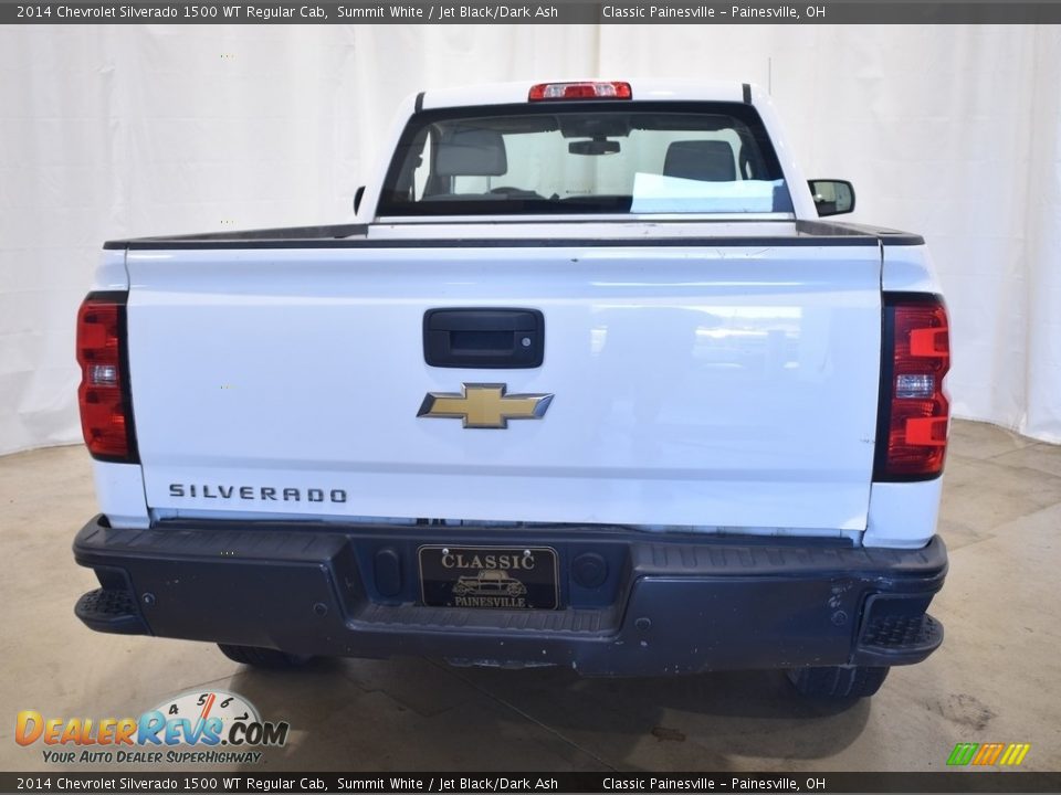 2014 Chevrolet Silverado 1500 WT Regular Cab Summit White / Jet Black/Dark Ash Photo #3