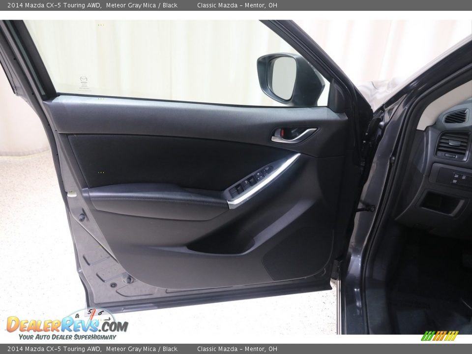 2014 Mazda CX-5 Touring AWD Meteor Gray Mica / Black Photo #5