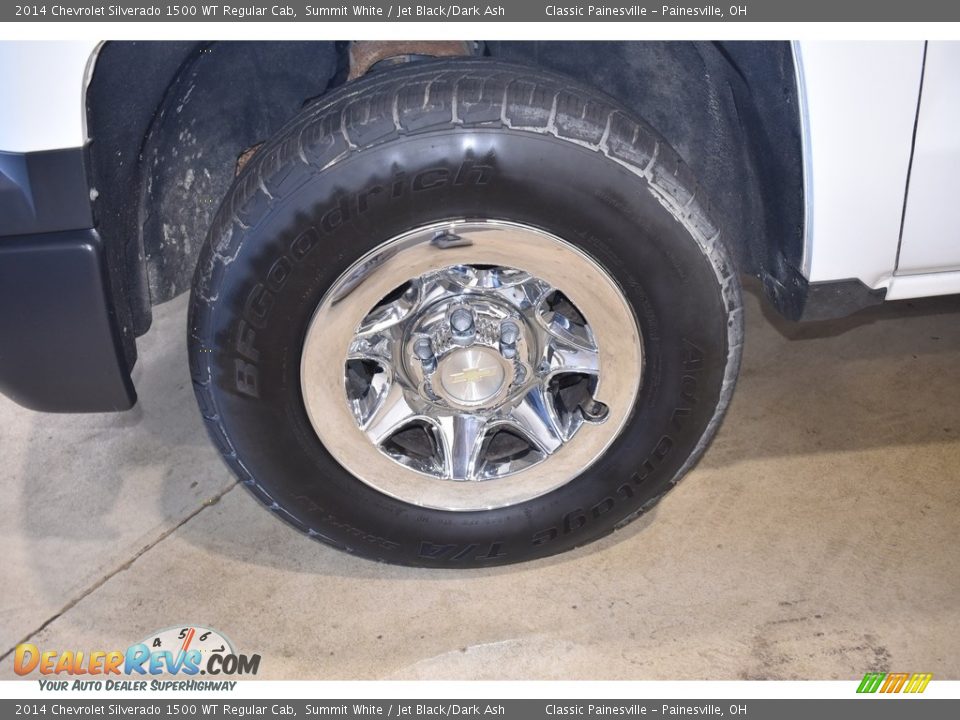 2014 Chevrolet Silverado 1500 WT Regular Cab Summit White / Jet Black/Dark Ash Photo #5