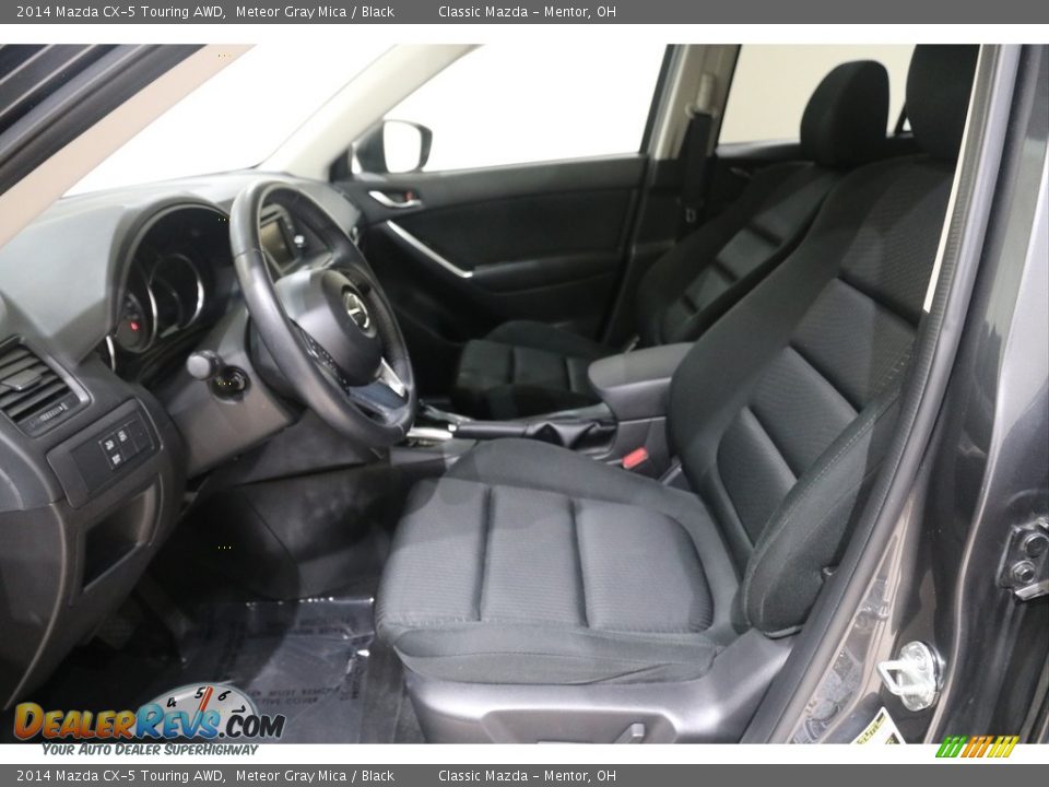2014 Mazda CX-5 Touring AWD Meteor Gray Mica / Black Photo #6