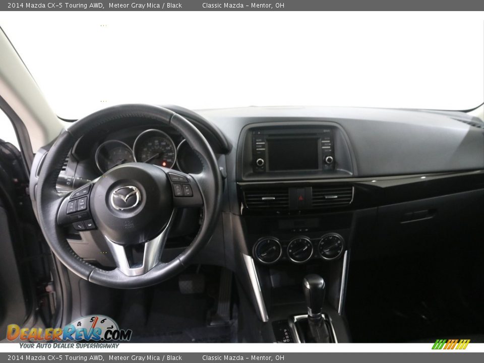 2014 Mazda CX-5 Touring AWD Meteor Gray Mica / Black Photo #7