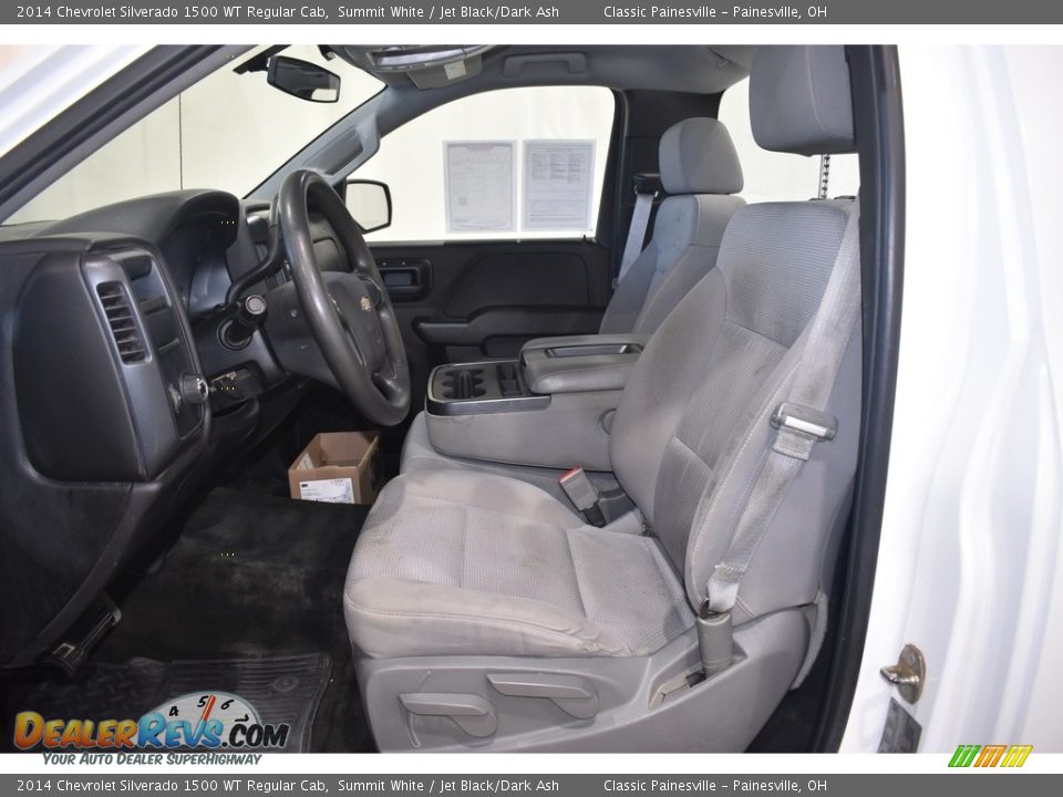 2014 Chevrolet Silverado 1500 WT Regular Cab Summit White / Jet Black/Dark Ash Photo #7