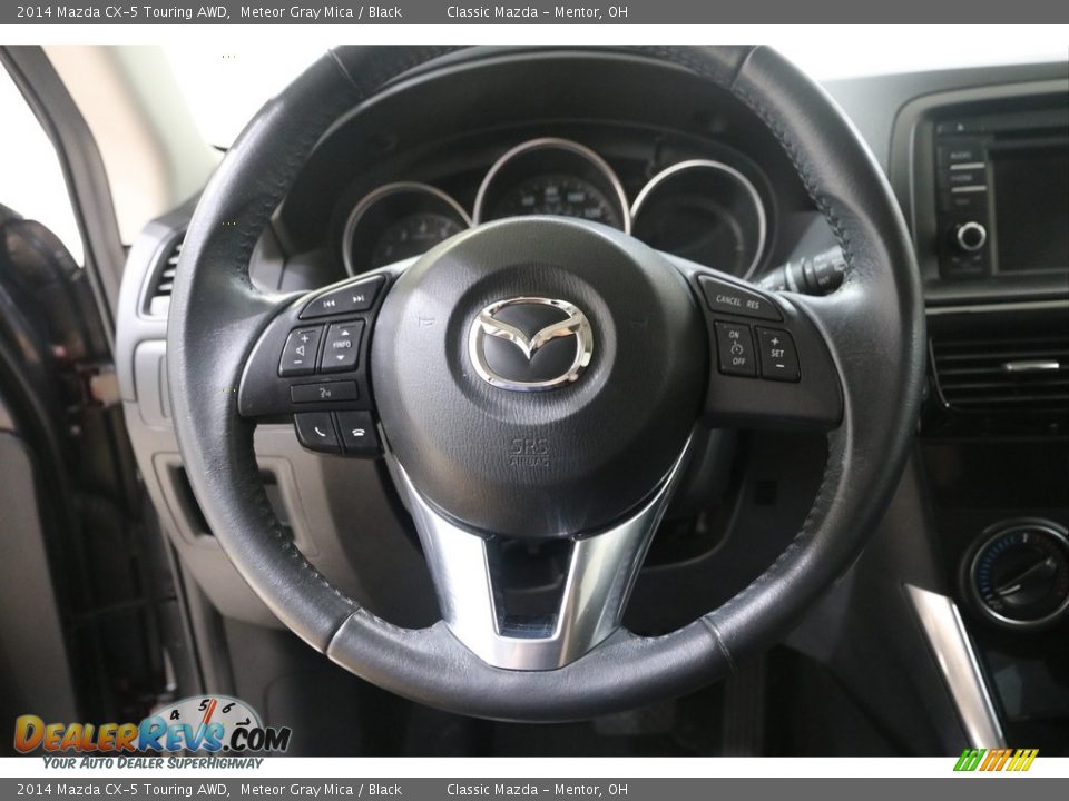 2014 Mazda CX-5 Touring AWD Meteor Gray Mica / Black Photo #8