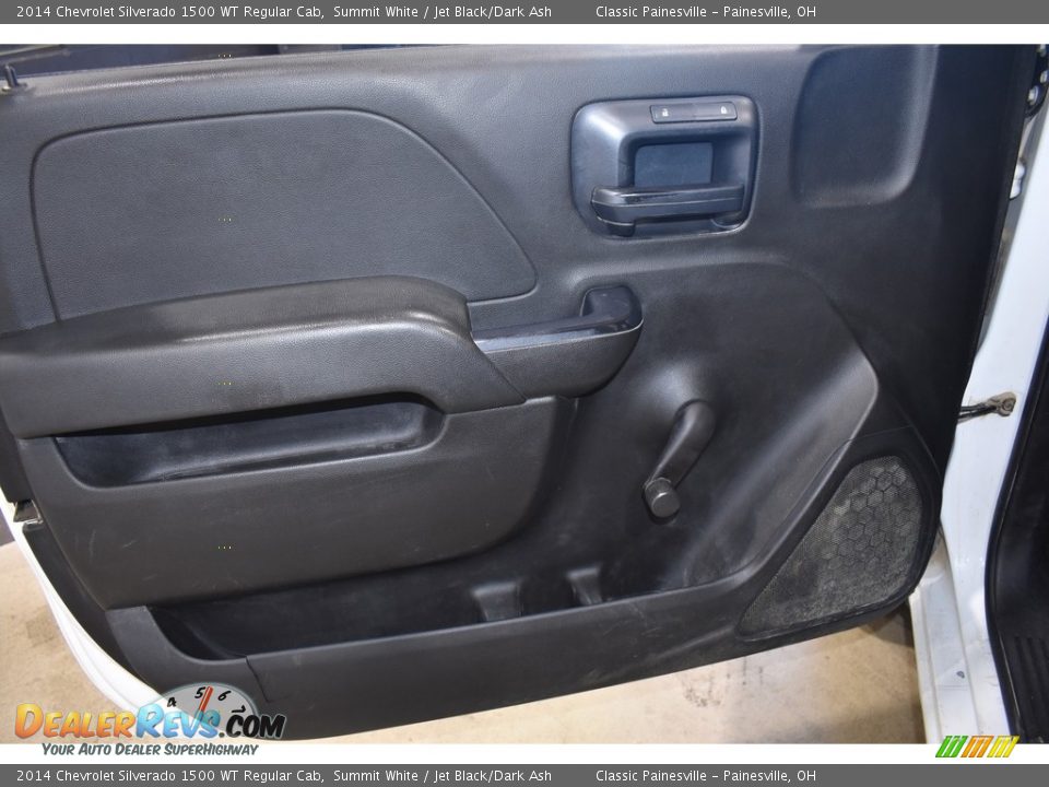 2014 Chevrolet Silverado 1500 WT Regular Cab Summit White / Jet Black/Dark Ash Photo #9