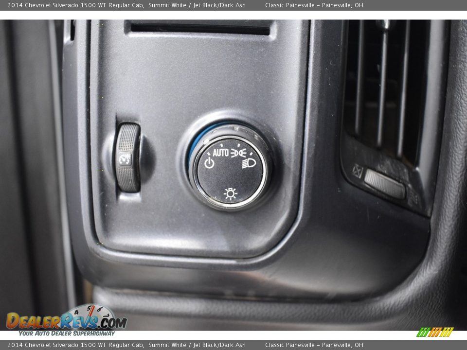 2014 Chevrolet Silverado 1500 WT Regular Cab Summit White / Jet Black/Dark Ash Photo #10