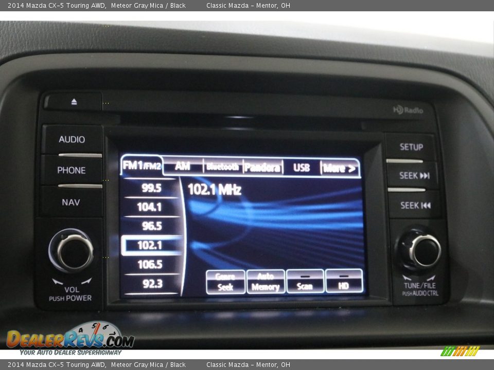 2014 Mazda CX-5 Touring AWD Meteor Gray Mica / Black Photo #11