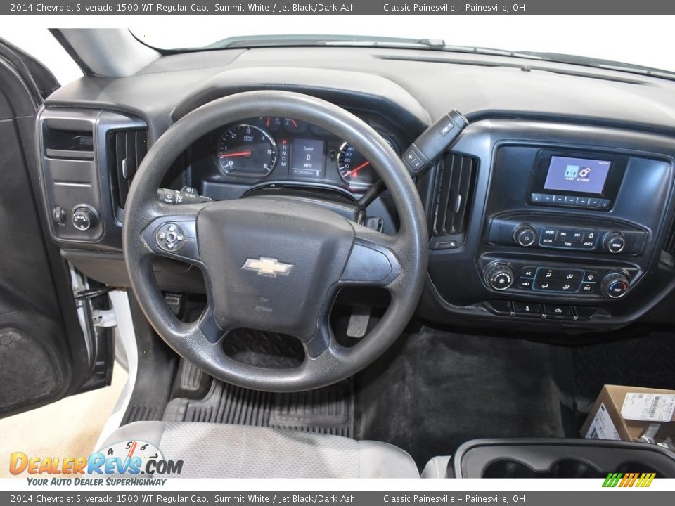 2014 Chevrolet Silverado 1500 WT Regular Cab Summit White / Jet Black/Dark Ash Photo #11