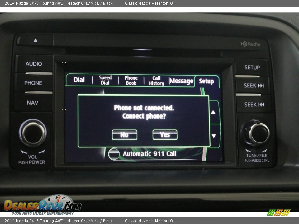 2014 Mazda CX-5 Touring AWD Meteor Gray Mica / Black Photo #12