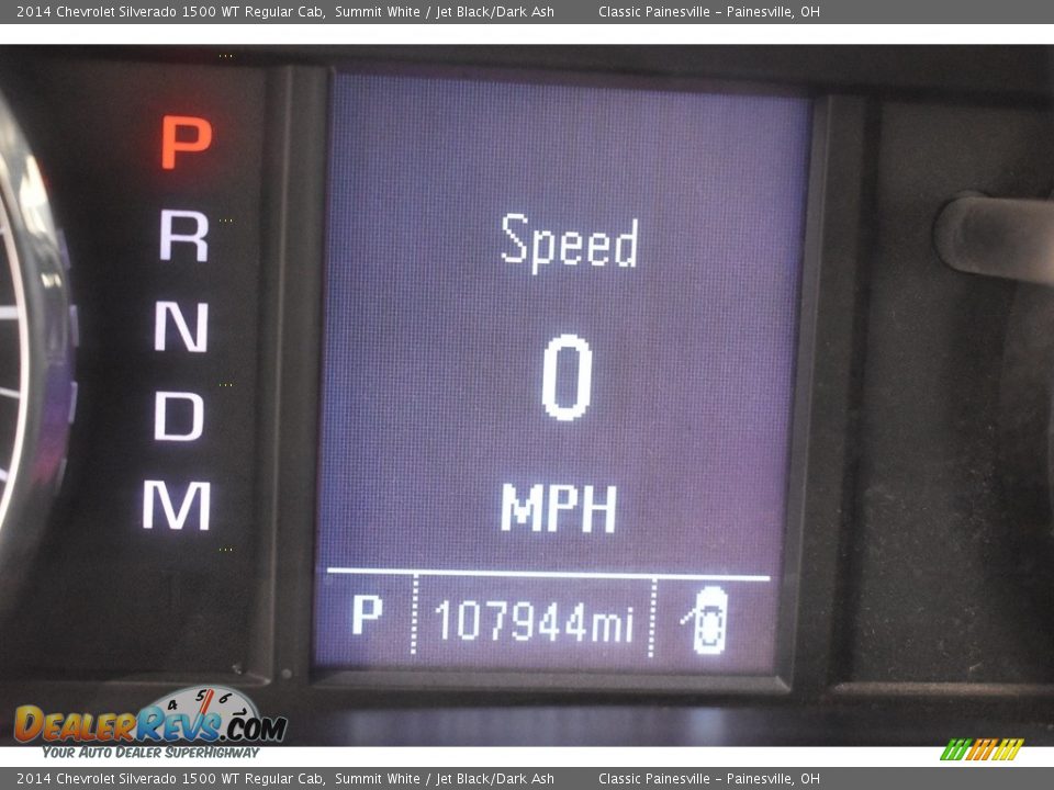 2014 Chevrolet Silverado 1500 WT Regular Cab Summit White / Jet Black/Dark Ash Photo #13