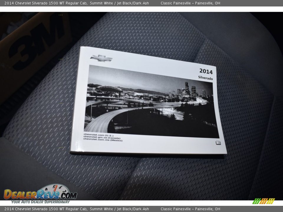 2014 Chevrolet Silverado 1500 WT Regular Cab Summit White / Jet Black/Dark Ash Photo #14