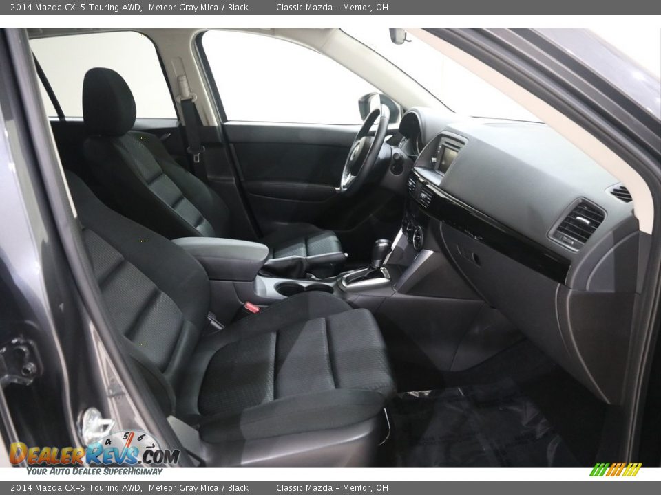 2014 Mazda CX-5 Touring AWD Meteor Gray Mica / Black Photo #14