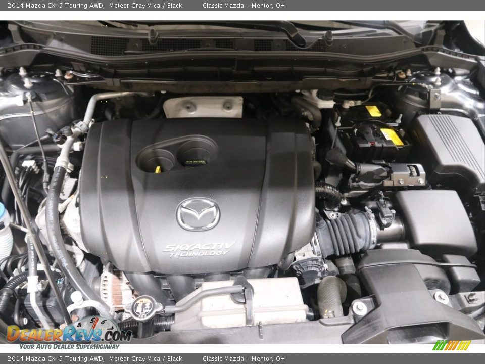 2014 Mazda CX-5 Touring AWD Meteor Gray Mica / Black Photo #17